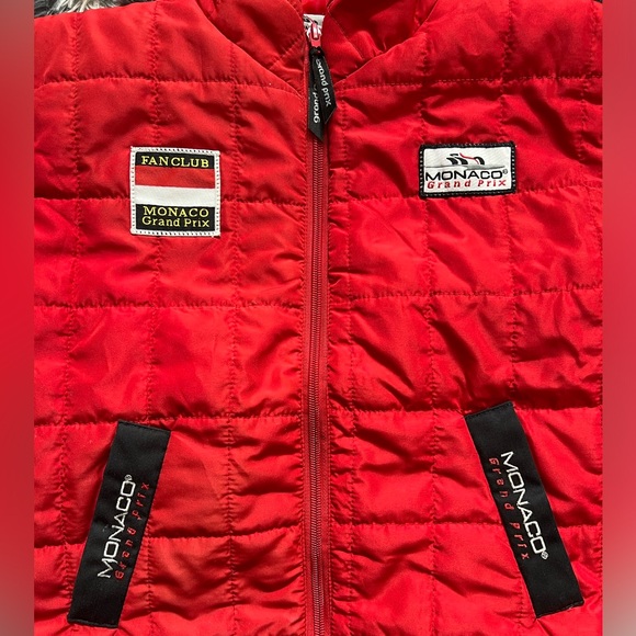 Monaco Grand Prix Racing Vest in Red - Driver - Kids size 7/8 EUC - Picture 4 of 8